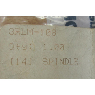 Ingersoll-Rand 3RLM-108 Spindle 3RLM108