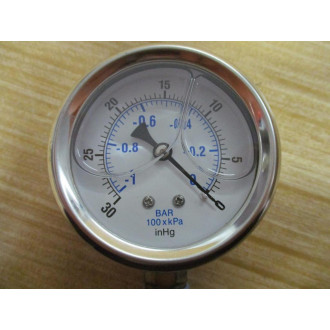 PIC Gauges PRO-201L-254A Pressure Gauge PRO201L254A
