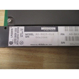 Modicon AS-B825-016 Module ASB825016 - Used