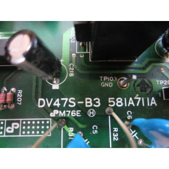 Panasonic DV47S-B3 MSHG1 Driver Card 581A711A - Used