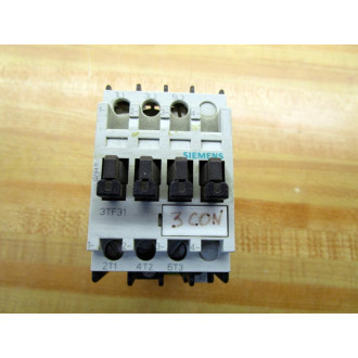 Siemens 3TF3100-OB Contactor 3TF3100B - Used