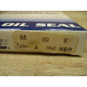 Harwal 55 x 80 x 8 A Oil Seal 55x80x8A