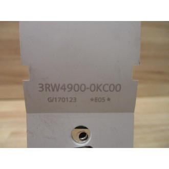Siemens 3RW4900-0KC00 Communication Module 3RW49000KC00 - Used