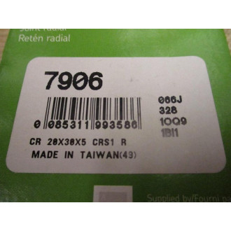SKFChicago Rawhide 7906 Oil Seal CR7906 (Pack of 4)