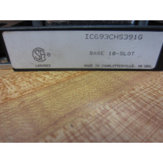 GEFanuc IC693CHS391G 10-Slot Base Controller - Used