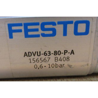 Festo ADVU-63-80-P-A Cylinder ADVU6380PA - New No Box