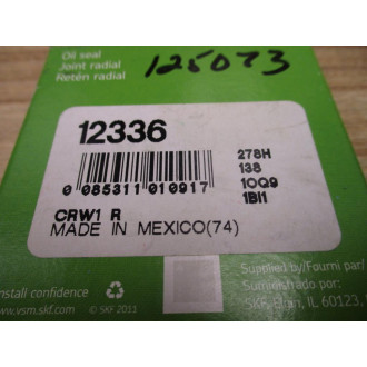SKFChicago Rawhide 12336 Oil Seal CR 12336 (Pack of 3)