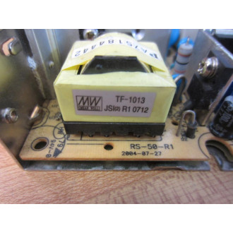 Mean Well RS-50-24 Open Switching Power Supply RS5024 - Used