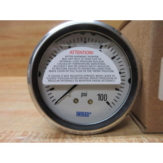 Wika 9767215 Pressure Gauge