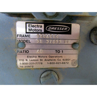 Gear Reducer 5E 37853 XH Dresser 5E37853XH - Refurbished