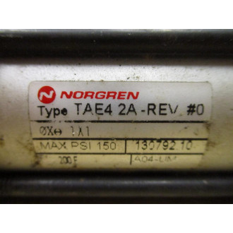Norgren TAE4-2A Cylinder TAE42A (Pack of 2) - Used