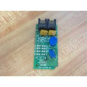 APC 640-0245D-04 Main Bd 6400245D04 - Used