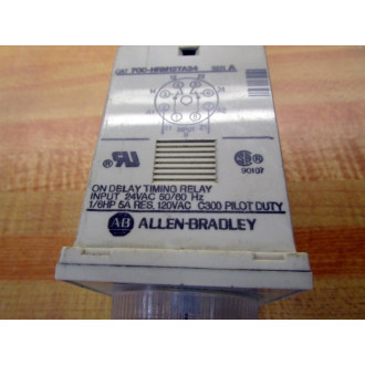 Allen Bradley 700-HRM12TA24 Timer 700HRM12TA24 - Used