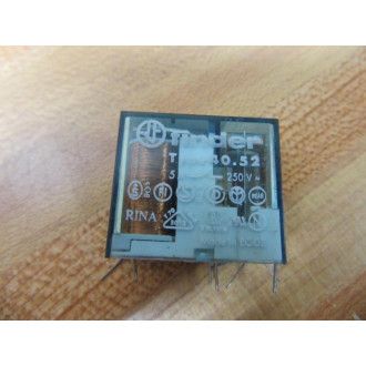 Finder 40.52 Relay  4052 40.52-24V DC 24VDC (Pack of 5) - Used