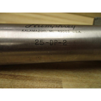 Humphrey 25-DP-2 Air Cylinder 25DP2 W Wheel - Used