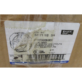 Thomas And Betts 54171-12-34 Octagon Box (Pack of 21)