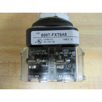 Allen Bradley 800T-FXT6A5 Red Button 800TFXT6A5 - Used