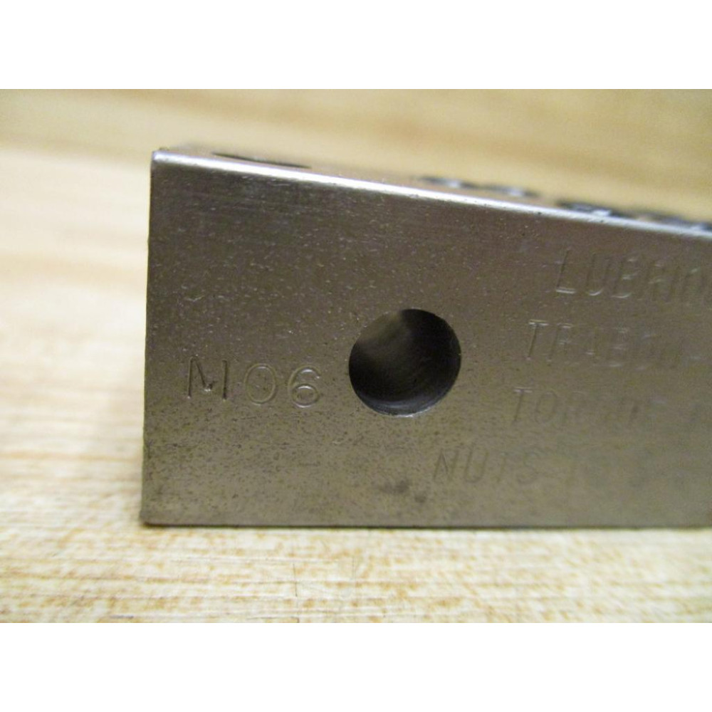 Trabon Block Lubriquip Trabon-Manzel M06 Modular Distributor Divider Block - Used