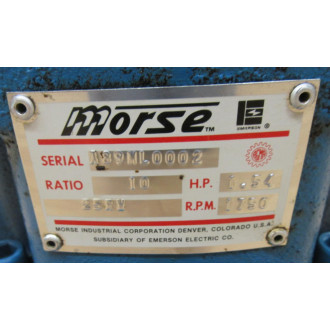 Morse 25RW Gear Reducer - Used