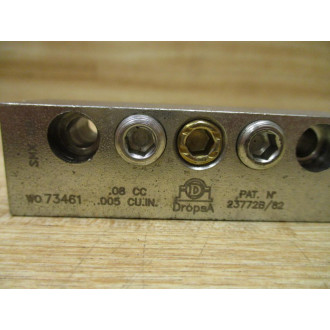 DropsA SMX-08 Modular Distributor Divider Block SMX08 (Pack of 2) - Used