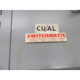 Federal Pioneer QMQB3336 Panelboard Switch - Used