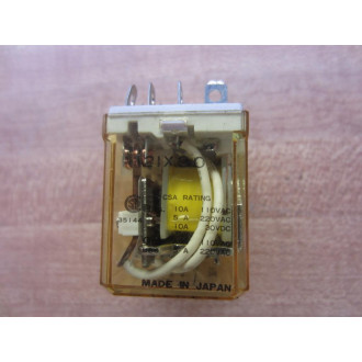 IDEC RH4B-U-AC120V Relay RH4B-U-120V AC Tested (Pack of 3) - Used