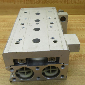 SMC MXS25-75AS F9B-X12 Pneumatic Slide Table - Used