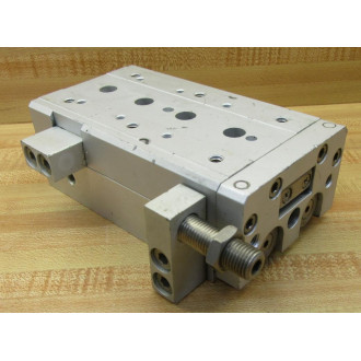 SMC MXS25-75AS F9B-X12 Pneumatic Slide Table - Used