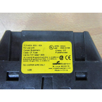Bussmann TCFH60N Cooper Fuse Holder (Pack of 3) - New No Box