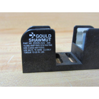 Gould  Shawmut 20326 Fuse Block (Pack of 7) - New No Box