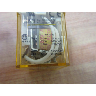 IDEC RH4B-U-AC120V Relay RH4B-U-120V AC - New No Box