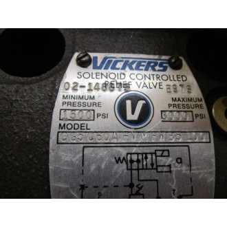 Vickers CG5060A FV M FW B5 100 Valve 2-148875 - New No Box