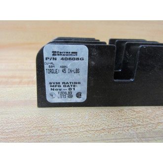 Ferraz  Shawmut 40608G Fuse Block (Pack of 5) - New No Box
