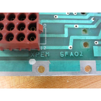 General Electric DS3800XPEM1C1B Circuit Bd 6BB03 6BA03 XPEM 6FA02 6DA02 - Used