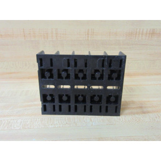 Gould Shawmut Ferraz 30312 Fuse Block 5 Pole (Pack of 2) - Used