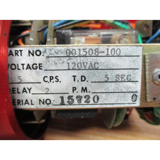 DET Tronics U7600B4722 UV Fire Detector Controller 001508-100 - Used