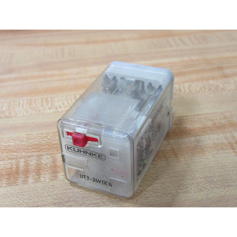 Kuhnke UT3-24VDCN Relay UT324VDCN - Used