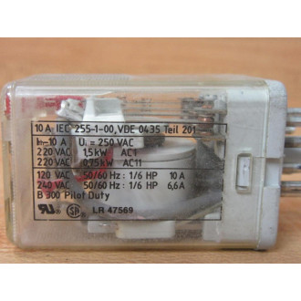 Kuhnke UT3-24VDCN Relay UT324VDCN - Used