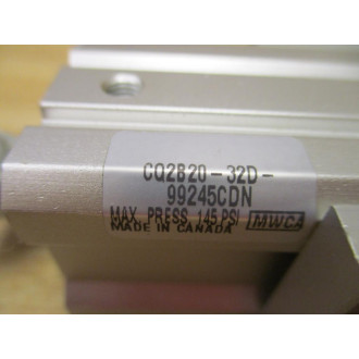 SMC CQ2B20-32D-99245CDN Cylinder CQ2B2032D99245CDN W Rod End - New No Box