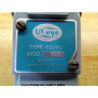 Fireye 45UV5 UV-EYE UV Scanner 1009 - Used
