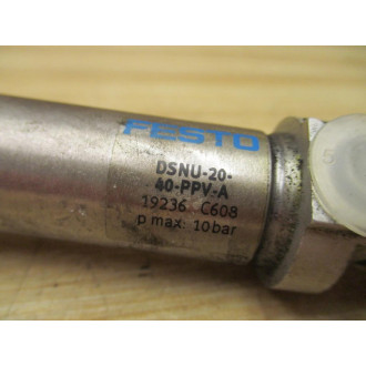Festo DSNU-20-40-PPV-A ISO Cylinder 19236 - Used