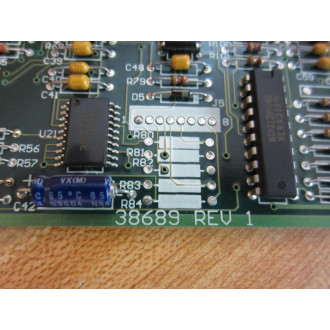Zebra 38689 105SE PCBA Main Logic Board 38691 - Used