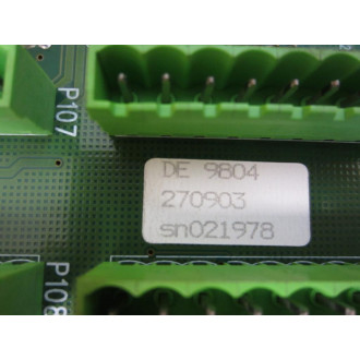Nuovo Pignone PS0000113000 Circuit Board PS0618086000 - Used