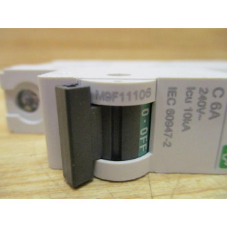 Schneider C60N C 6A Merlin Gerin 6A Breaker Square D M9F11106 - New No Box