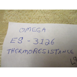 Omega ES-3126 Thermoresistance Sensor ES3126 - New No Box