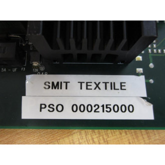 Smit Textile PSO000215000 Circuit Board - Used