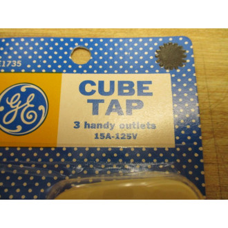 GE General Electric GE1735-22D Cube Tap GE1735 (Pack of 6)