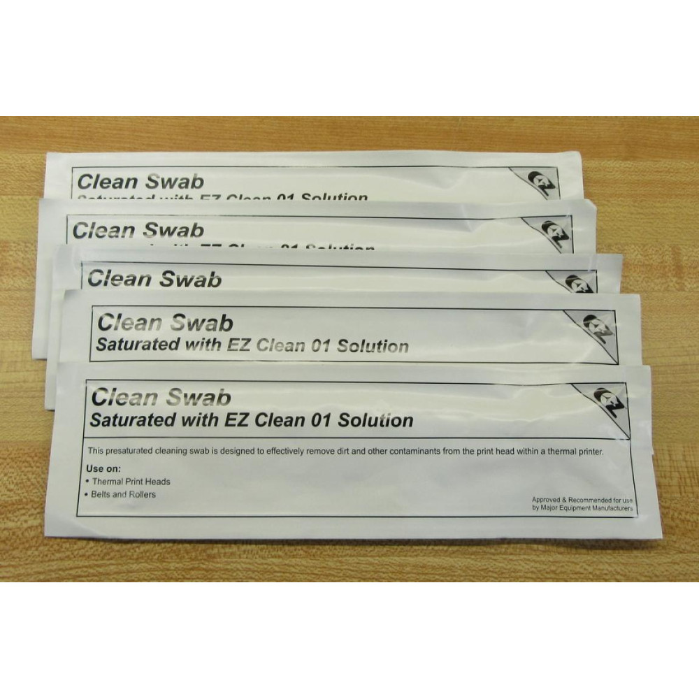 VideoJet 216054 Foam Swabs (Pack of 5) - New No Box