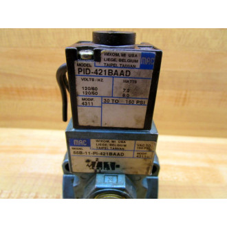 MAC 55B-11-PI-421BAAD Valve 55B11PI421BAAD - Used