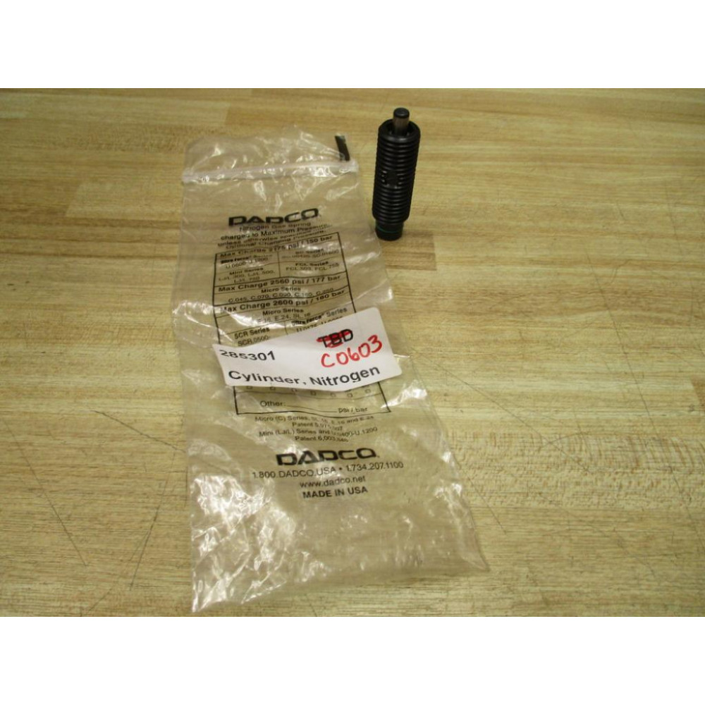 Dadco 285301 Nitrogen Gas Spring C0603